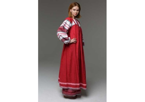 Русский народный сарафан с рубахой