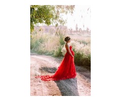 красное платье 