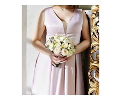 Платье свадебное нежно-розовое