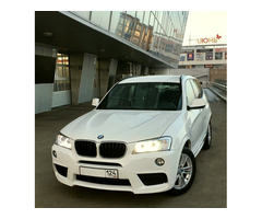 Прокат автомобиля премиум класса ( BMW Х3 белого цвета) для свадеб, фотосессии, торжественных меропр
